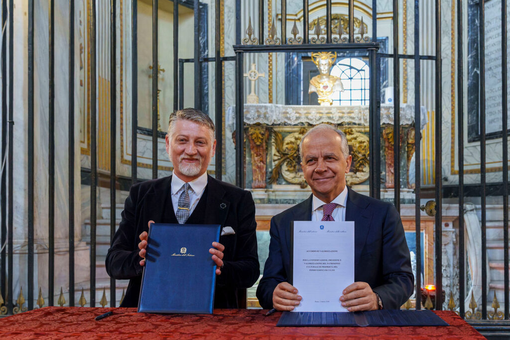 Firmato l’accordo di valorizzazione del patrimonio del Fondo Edifici di Culto (FEC) tra il Ministro dell’Interno e il Ministro della Cultura