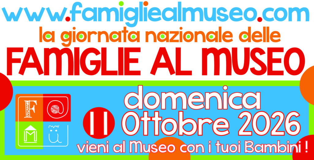 Domenica 11 ottobre appuntamento con F@MU: Famiglie al Museo!